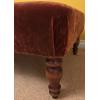 Large Velvet Footstool